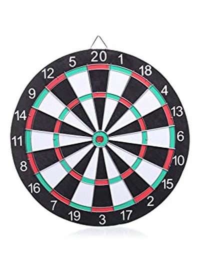 Buy Double Face Dart Board With 6 Darts 38cm in Egypt