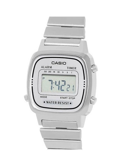 اشتري Women's Stainless Steel Digital Wrist Watch LA670WA-7SDF في مصر