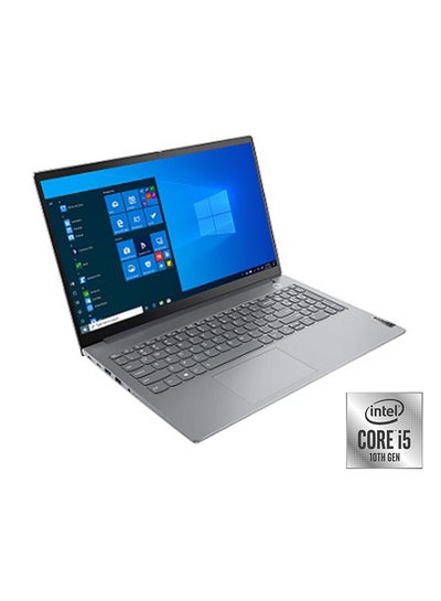 Buy Thinkbook 15 G2 ITL Laptop With 15.6 Inch Full HD Display, Core i5-1135G7 Processor/8GB RAM/1TB HDD/2GB Nvidia GeForce MX450 Graphics/DOS (Without Windows) /International Version English/Arabic Grey in UAE