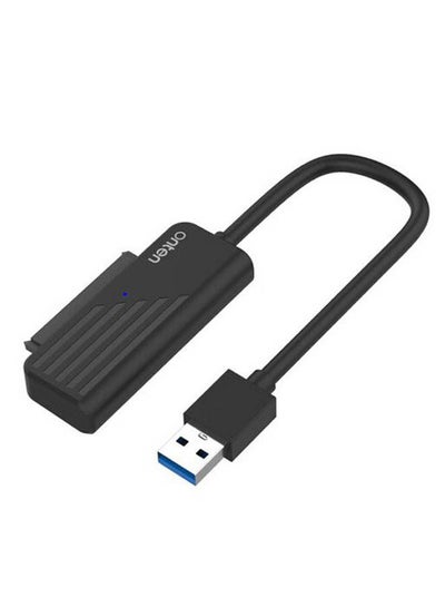 Buy Usb 3.0 To Sata Adapter – Hdd / Ssd Converter – 0.25M Black in Egypt