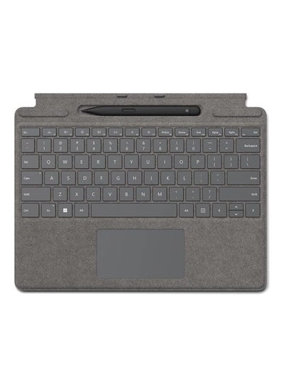 Buy Surface Pro Signature Keyboard with Slim Pen 2 platinum/grey in UAE