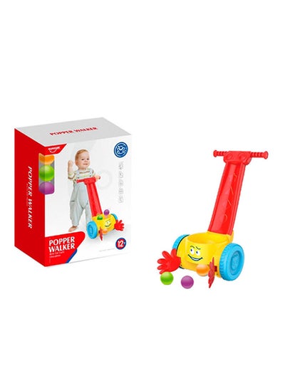 اشتري Baby Walker With Music And Light For Early Learning In Your Little Ones First Steps 40x34x26cm في السعودية