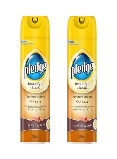 Buy Furniture polish Original Pack of 2 Multicolour 300ml in Egypt