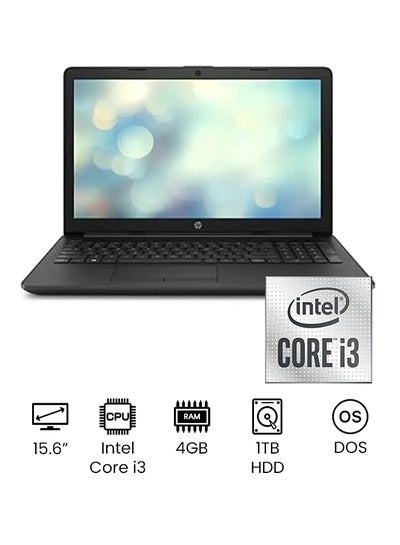 Buy 250 G8 Notebook 15.6 Inch Fhd Intel Core I3 1005G1 4Gb Ram 1 Tb Hhd Intel Uhd Graphics Dos With Hp 15.6 Inch /International Version English Black in Egypt
