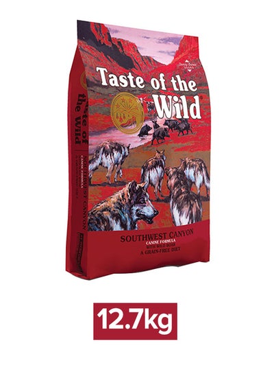 اشتري Southwest Canyon Canine Recipe With Wild Boar 12.7كجم في الامارات