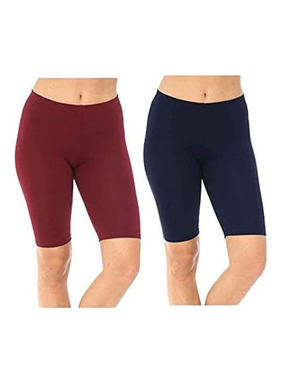 Buy Underwear Under Shorts  Cotton 2 Pcs Multicolour in Egypt