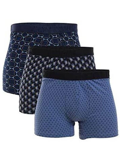 Buy Boxer Set Of 3 Design Boxers For Men Multicolour in Egypt