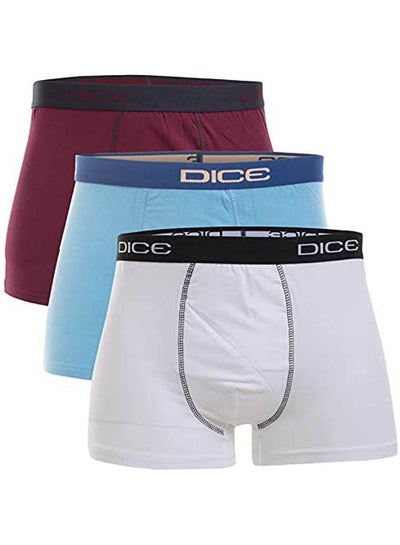 Buy Boxer Briefs  Set Of 3 Multicolour in Egypt