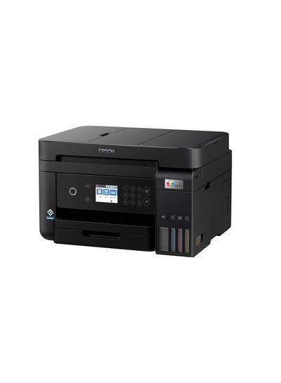 Buy Ecotank L6270 Office Ink Tank Printer A4 Colour 3-In-1 Printer With ADF, Wi-Fi And Smart Panel Connectivity And Lcd Screen Black in Egypt