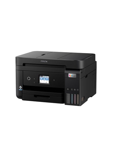 Buy Ecotank L6290 Office Ink Tank Printer A4 Colour 4-In-1 Printer With ADF, Wi-Fi And Smart Panel Connectivity And Lcd Screen Black in Egypt