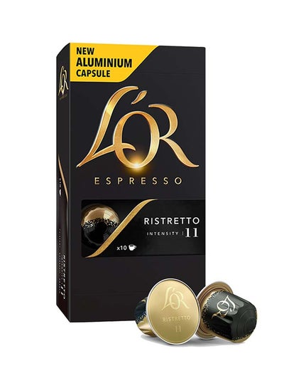 Buy Intensity 11 Espresso 10 Capsules Ristretto 52grams in UAE