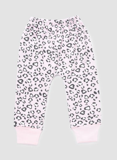 Buy Baby Girls Pyjama Bottoms Black/Pink in Saudi Arabia