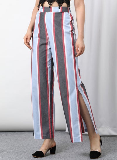 Buy High-Rise Pants Multicolour in Saudi Arabia