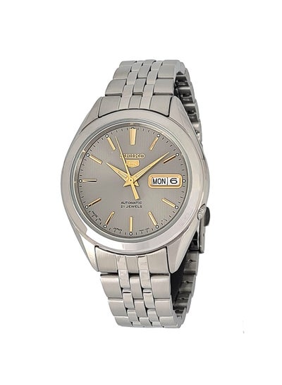 Buy Men's Round Shape Stainless Steel Analog Wrist Watch 38 mm - Silver - SNKL19J1 in Saudi Arabia