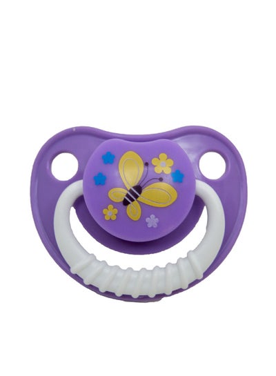 Buy Silicone orthodontic soother with cap - 6m+ in Egypt