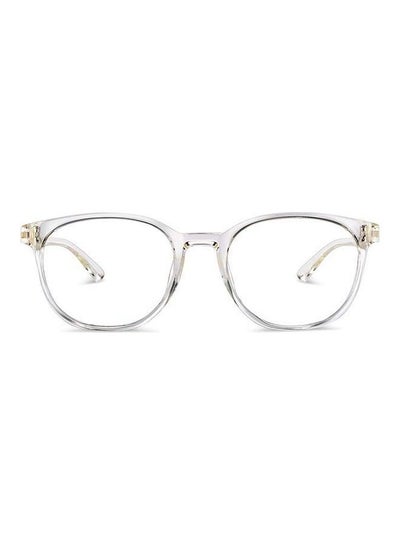 اشتري Zero Power Bluecut & Antiglare Round Shape Computer Eyeglasses LB E14271 - Lens Size: 52mm - Transparent في الامارات