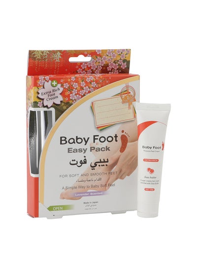 Buy Exfoliant Lavender Foot Care Red/White in UAE