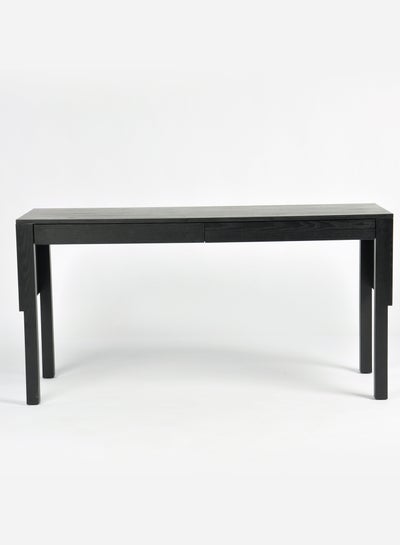 Buy Dining Table - Modern Home Rectangular - Black 150*58*75cm in Saudi Arabia