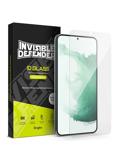 Buy Tempered Glass [2 Pack] for Samsung Galaxy S22 Plus Screen Protector, Invisible Defender HD Quality, Anti-Scratch Technology Clear in UAE