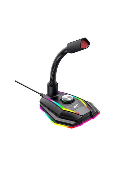 Buy RGB Gaming Microphone With Adjustable Neck of Mic in Egypt