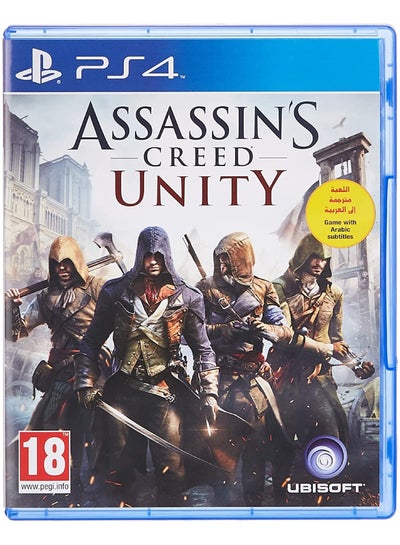 Buy Assassin's Creed Unity (Game with Arabic Subtitles) - Action & Shooter - PlayStation 4 (PS4) in Egypt