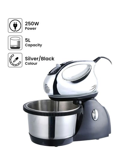 Buy Hand Mixer 250W 5.0 L 250.0 W DLC-39010 Silver/Black in Saudi Arabia