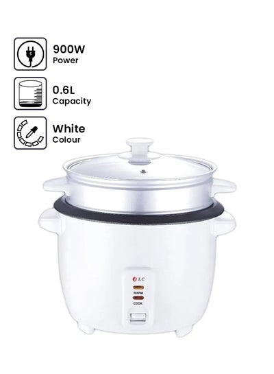 Buy Rice Cooker 0.6 L 900.0 W SA678708 White in Saudi Arabia
