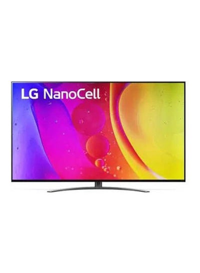 Buy 55 Inch Nano Cell TV, NANO84 Series, Cinema Screen Design 4K Active HDR WebOS Smart AI ThinQ Local Dimming 55NANO846QA Black in UAE