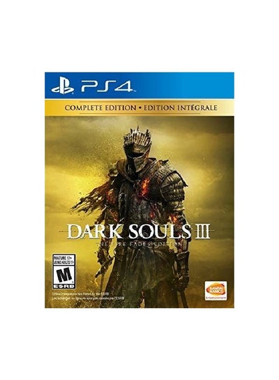 Buy Dark Souls 3 Fire Fades Edition  - (Intl Version) - Role Playing - PlayStation 4 (PS4) in UAE