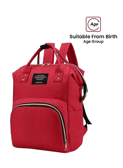 Buy Mami Diaper Bag Red 33-15-6001 in Saudi Arabia