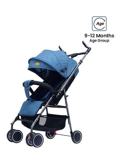 اشتري Breathable Ultra Light Baby Stroller Blue/Black في السعودية