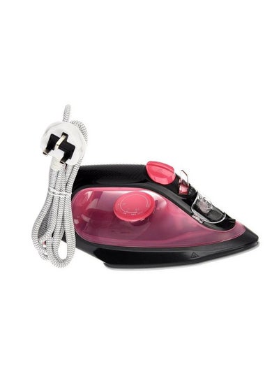 Buy Texstyle 1 Steam Iron 220 ml 2000 W SI1070PU Black/Pink in Saudi Arabia