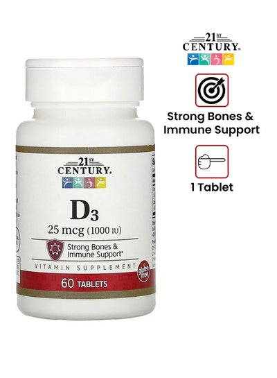 Buy D3, 25 mcg (1000 IU) Tablets in UAE