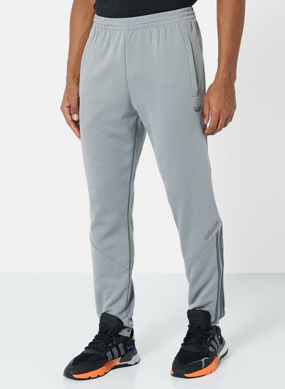 Buy SPRT 3-Stripes Sweatpants Grey in UAE