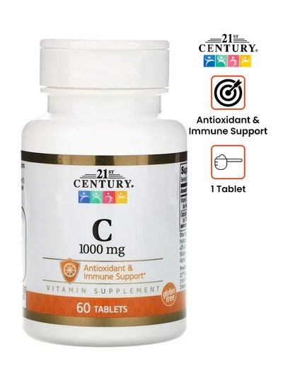 Buy Vitamin C 1,000 Mg - 60 Tablets in UAE