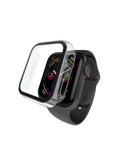 Buy Shock Proof Watch Protectors With Touch Sensitive Tempered Glass For Apple Watch Series 6/5/4/SE - 40mm Clear in Saudi Arabia