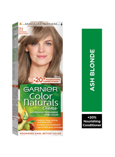 Color Naturals Permanent Hair Color  Ash Blonde 112ml price in UAE |  Noon UAE | kanbkam
