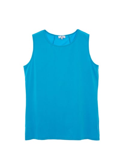 Buy Essential Sports Training Vest Light Blue in Saudi Arabia