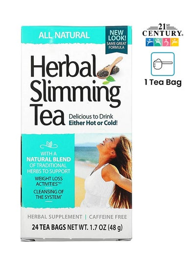 Buy Natural Herbal Slimming Tea - 24 Bags in UAE