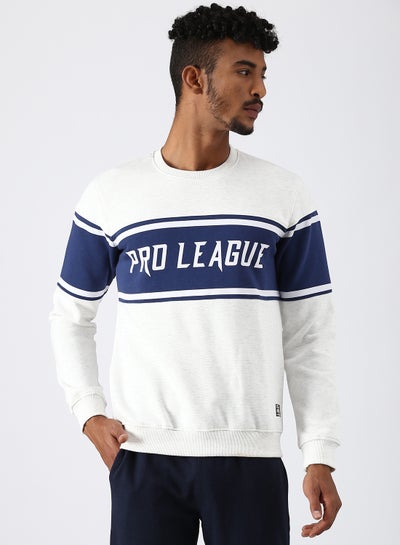 Buy Regular Fit Sweatshirt Multicolour in UAE