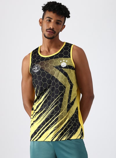 Buy Active Wear Regular Fit Vest Multicolour in Saudi Arabia