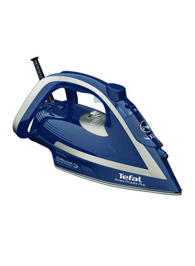 Buy Smart Protect Plus Steam Iron, 40 g/minute Cont. Steam Output, 260 g/minute Steam Boost, Auto-Off, 100% Active Steam Holes, Scratch-Resistant 270 ml 2800 W FV6872M0 Blue/Silver in Saudi Arabia