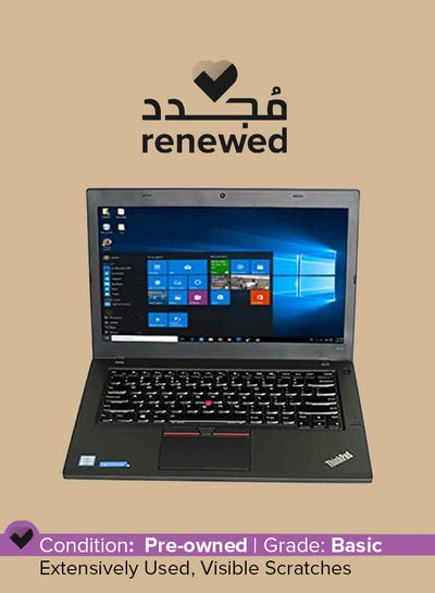 Buy Renewed - Thinkpad L460 Laptop With 14-Inch Display, Intel Core i5 Processor/4th Gen/8GB RAM/256GB SSD/2GB AMD Radeon Pro Graphics Black English Black in UAE