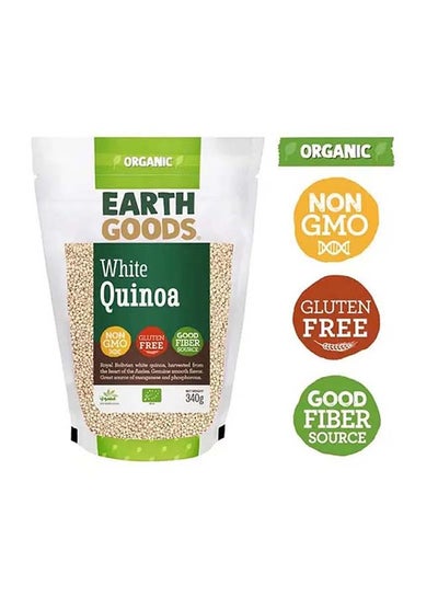 Buy Organic Gluten-Free White Quinoa 340grams in UAE