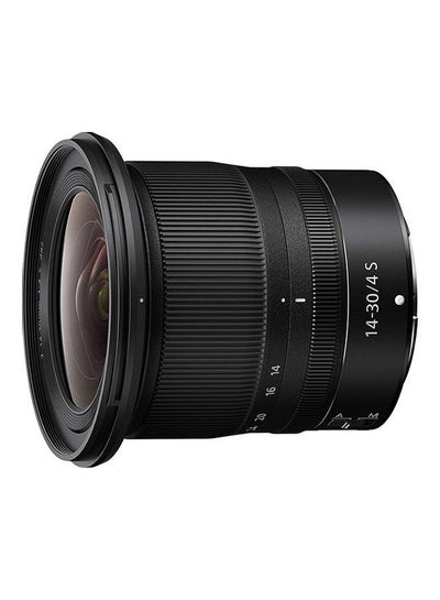 Buy Nikkor Z 14-30Mm F/4 S Ultra-Wide Angle Zoom Lens For Z Mirrorless Cameras Black in UAE