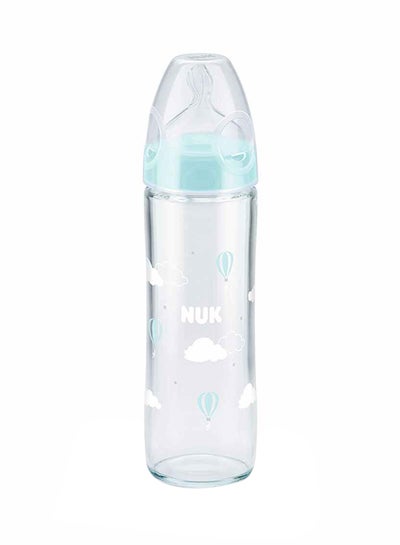 Buy New Classic Glass Baby Bottle 240 ml With Teat 0m+ in Egypt