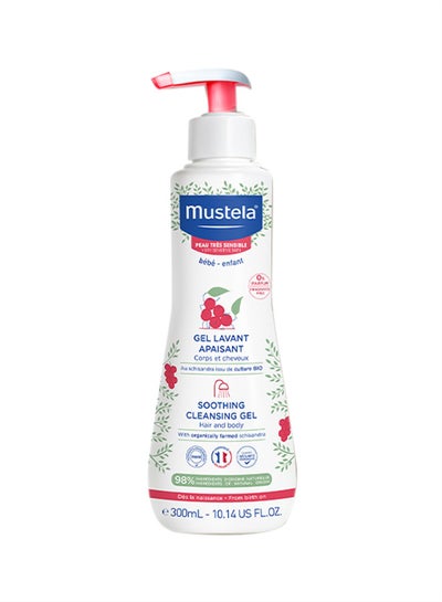 Buy Baby Soothing Cleansing Gel For Hair And Body, 300ml in UAE