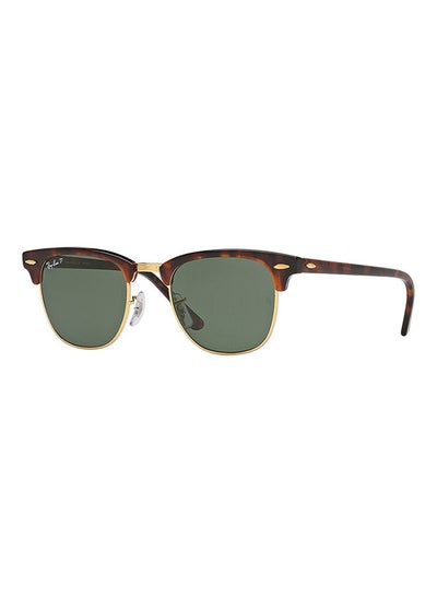 Buy Men's Polarized Clubmaster Sunglasses - RB3016 - Lens Size: 51 mm - Brown in UAE