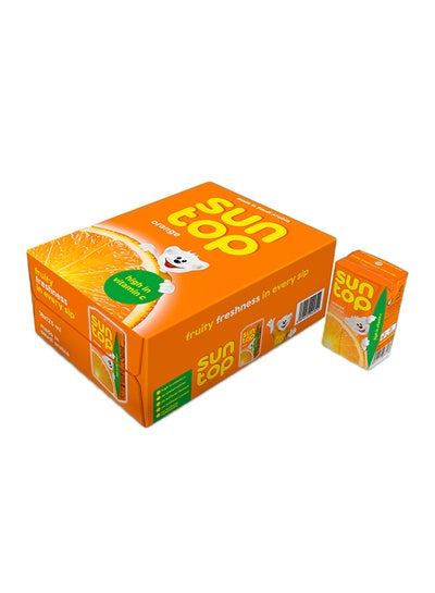 Buy Orange Fruit Drink 125ml Pack of 18 in UAE