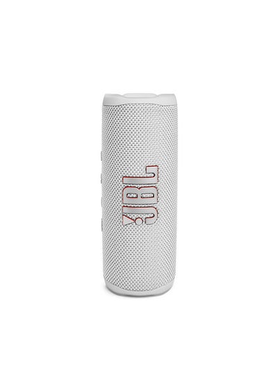 Buy Flip 6 Portable Ip67 Waterproof Speaker With Jbl Original Pro Sound - 2 Way Speaker - Deep Bass - 12H Battery White in UAE